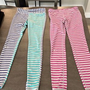 Under Armour Stripe Workout Leggings